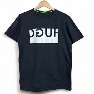 Hugo Boss Black Modern Print Hugo Print Men Tee Shirt Medium